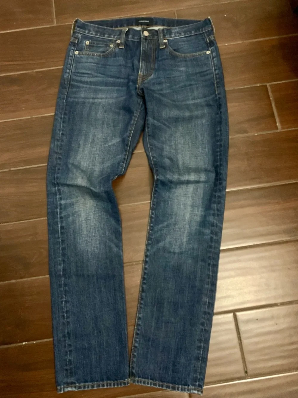 J. Crew Slim Straight Dark Indigo 30/32 Jeans